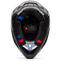 Casque FOX v3 rs ghost blanc | Oxmoto