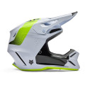 Casque FOX v3 tine blanc 36384-008-XS | Oxmoto