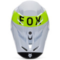 Casque FOX v3 tine blanc 36384-008-XS | Oxmoto