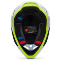 Casque FOX v3 tine blanc 36384-008-XS | Oxmoto