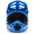 Casque FOX v1 shield bleu | Oxmoto