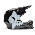 Casque FOX v1 shield noir | Oxmoto
