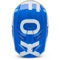 Casque FOX v1 shield bleu | Oxmoto