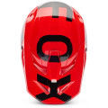 Casque FOX v1 shield rouge | Oxmoto