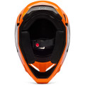 Casque FOX v1 shield orange | Oxmoto