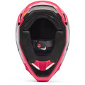 Casque FOX v1 shield rose | Oxmoto