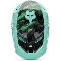 Casque FOX v1 kairos turquoise | Oxmoto