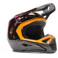 Casque FOX v1 kairos tangerine | Oxmoto