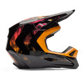 Casque FOX v1 kairos tangerine | Oxmoto