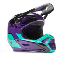 Casque FOX v1 collect grape | Oxmoto