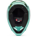 Casque FOX v1 kairos turquoise | Oxmoto