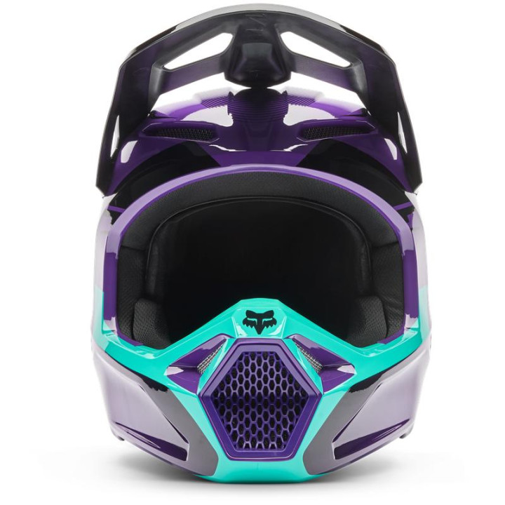 Casque FOX v1 collect grape | Oxmoto