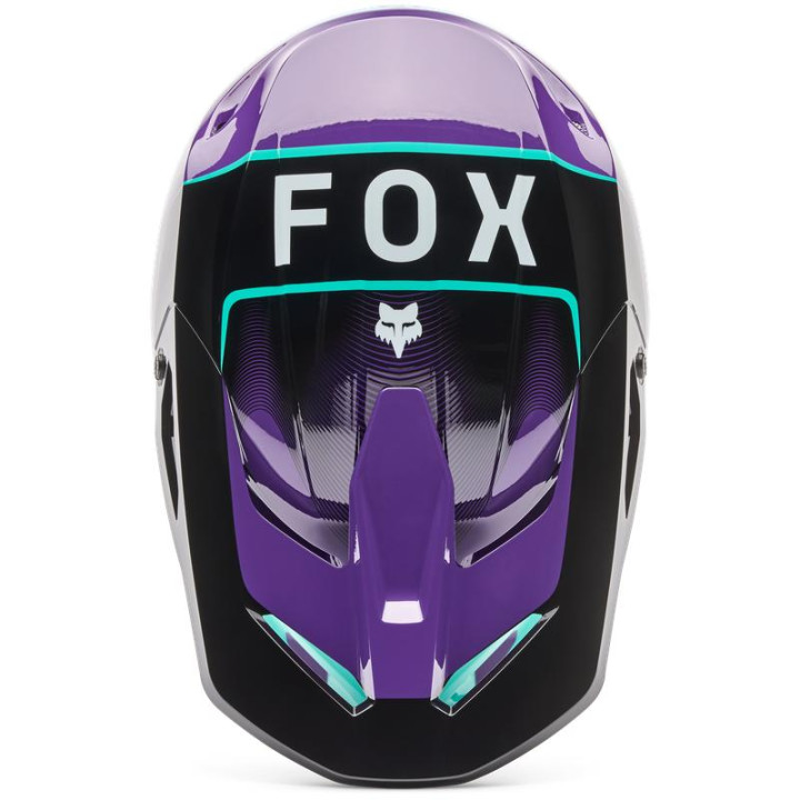 Casque FOX v1 collect grape | Oxmoto