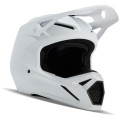 Casque FOX v1 solid blanc mat | Oxmoto