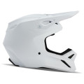 Casque FOX v1 solid blanc mat | Oxmoto