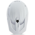 Casque FOX v1 solid blanc mat | Oxmoto