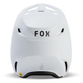 Casque FOX v1 solid blanc mat | Oxmoto