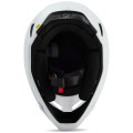 Casque FOX v1 solid blanc mat | Oxmoto