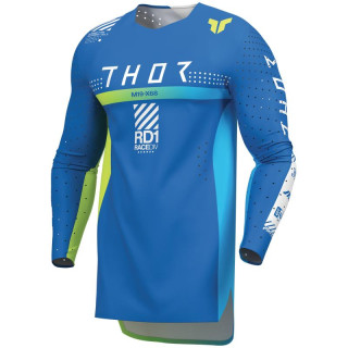 Maillot Thor sportmode synth bleu | Oxmoto