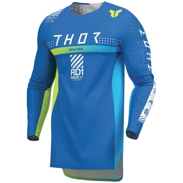 Maillot Thor sportmode synth bleu | Oxmoto