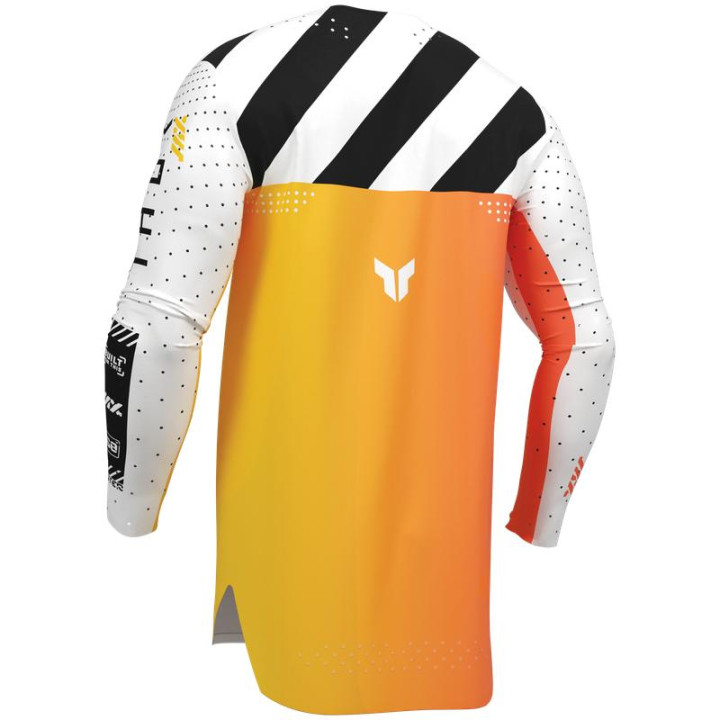 Maillot Thor sportmode synth blanc | Oxmoto