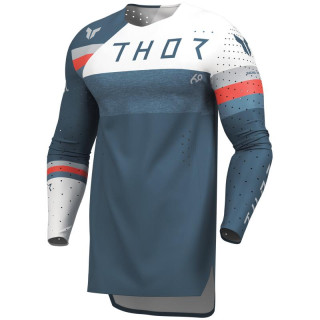 Maillot Thor sportmode league bleu/blanc | Oxmoto