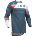 Maillot Thor sportmode league bleu/blanc | Oxmoto