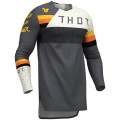Maillot Thor sportmode league gris/blanc | Oxmoto