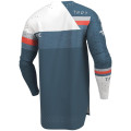 Maillot Thor sportmode league bleu/blanc | Oxmoto