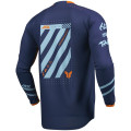 Maillot Thor launchmode futura navy/orange | Oxmoto