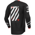 Maillot Thor launchmode futura noir/rouge 2910-8412 | Oxmoto