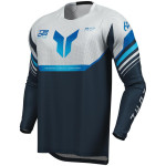 maillot thor launchmode air raptor blanc/bleu