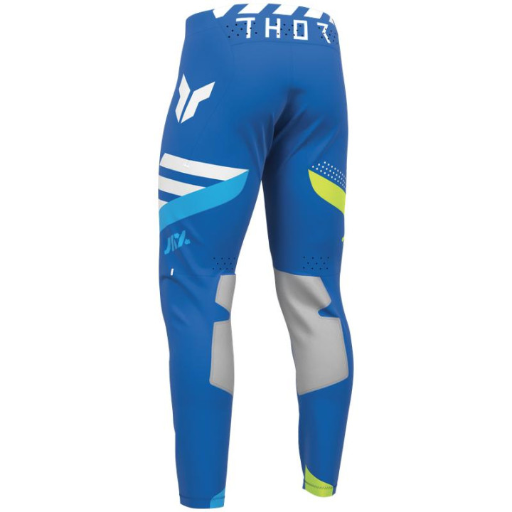Pantalon Thor sportmode synth bleu/vert | Oxmoto