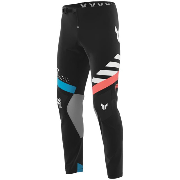Pantalon Thor sportmode synth noir/bleu | Oxmoto
