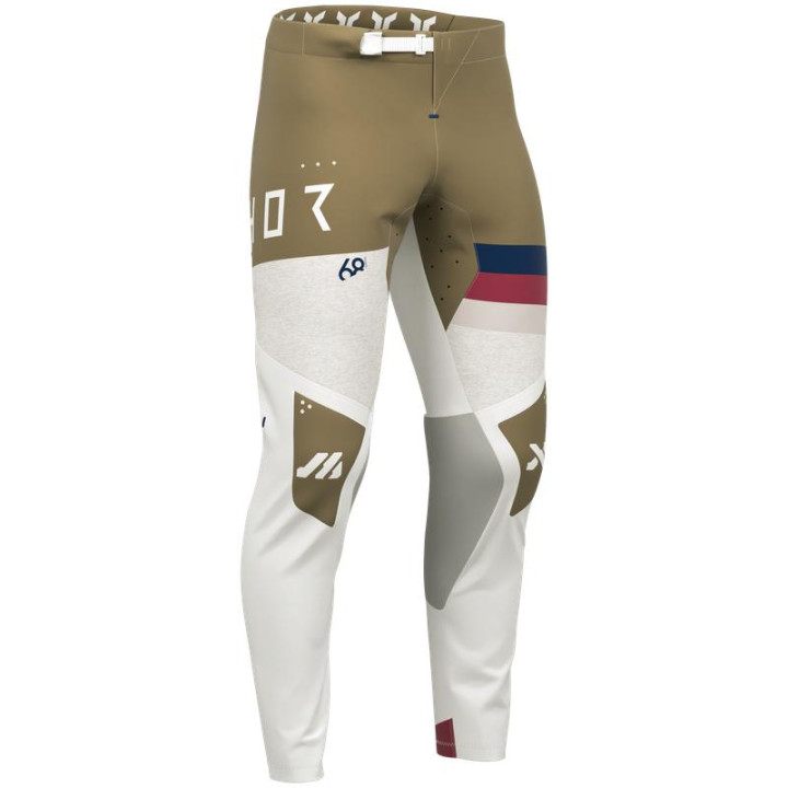 Pantalon Thor sportmode league blanc | Oxmoto