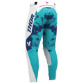 Pantalon Thor launchmode bleach blanc/bleu | Oxmoto