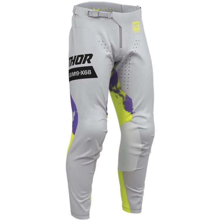 Pantalon Thor launchmode bleach violet/gris | Oxmoto