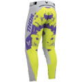 Pantalon Thor launchmode bleach violet/gris | Oxmoto