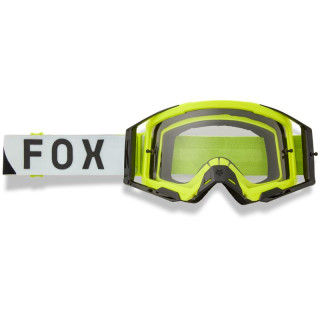 Lunettes FOX airspace tine fumé jaune fluo | Oxmoto