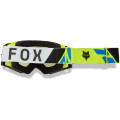 Lunettes FOX airspace tine fumé jaune fluo | Oxmoto