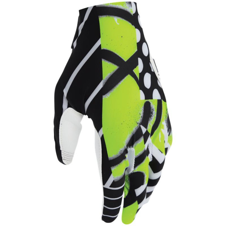 Gants Thor sportmode anarchy noir/blanc | Oxmoto