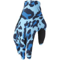 Gants Thor sportmode cheetah bleu | Oxmoto