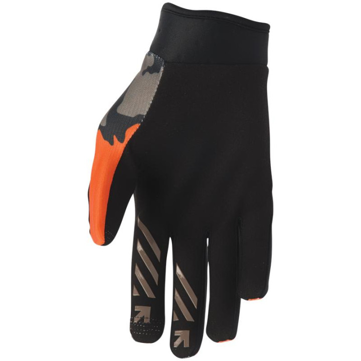 Gants Thor launchmode hunter orange/noir | Oxmoto
