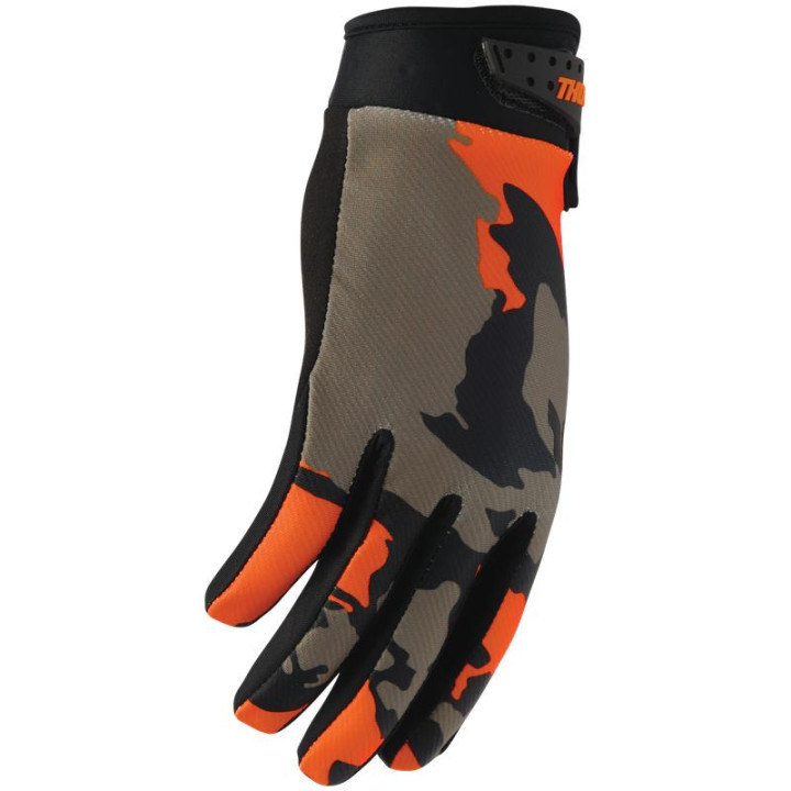 Gants Thor launchmode hunter orange/noir | Oxmoto