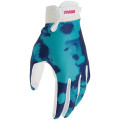 Gants Thor launchmode bleach bleu/blanc | Oxmoto
