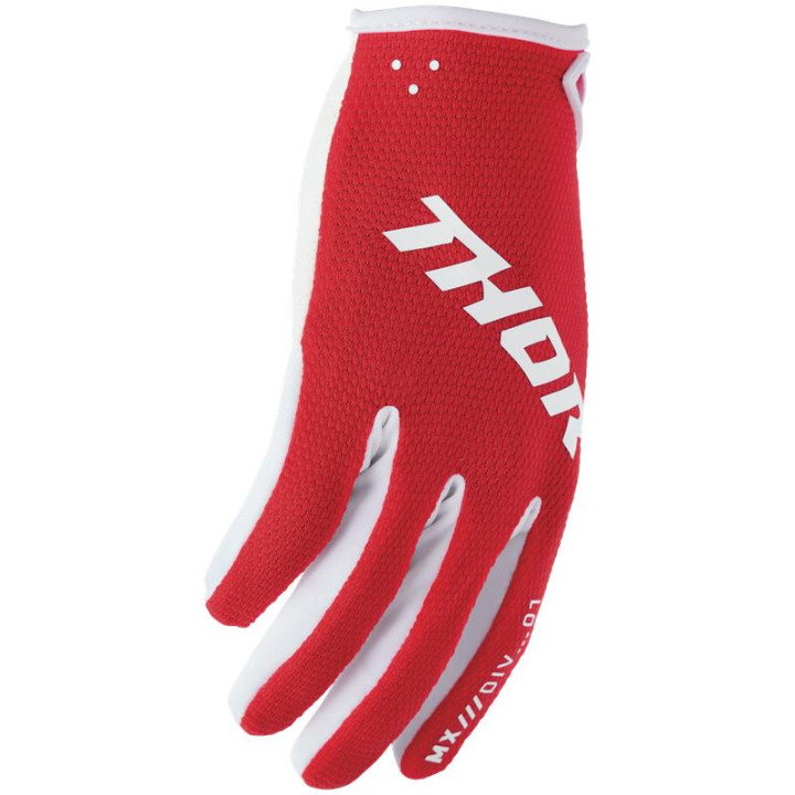 Gants Thor ridemode static rouge 3330-8337 | Oxmoto