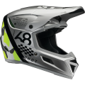 Casque Thor reflex riot gris/jaune mat | Oxmoto