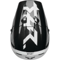 Casque Thor reflex riot noir/blanc mat | Oxmoto