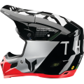 Casque Thor reflex strike noir/rouge | Oxmoto