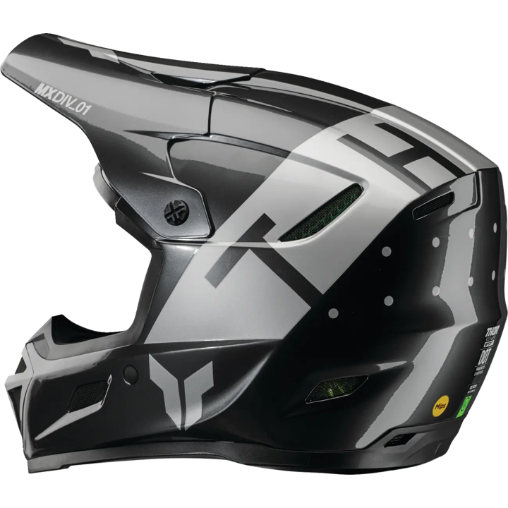 Casque Thor reflex rogue noir/gris | Oxmoto